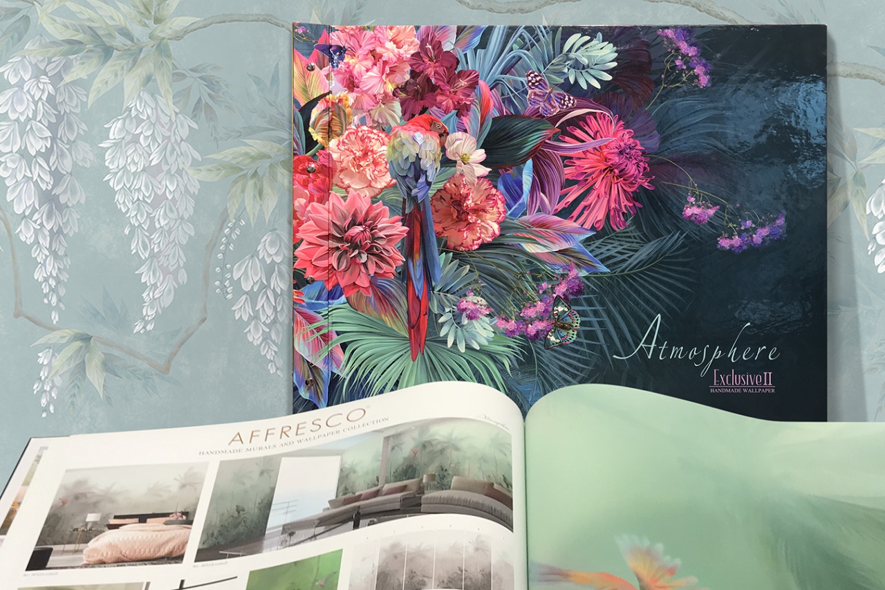 Catalog of designer wallpapers Atmosphere