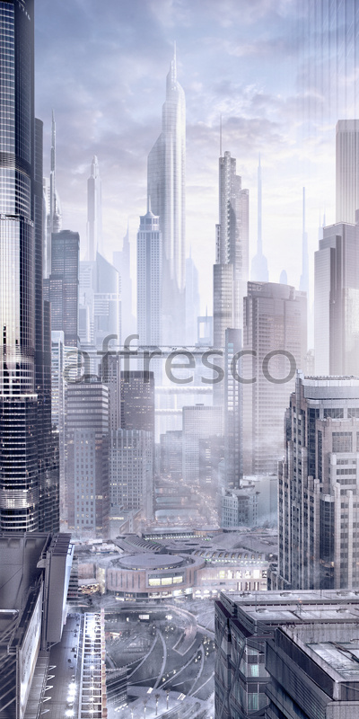 6547 | The best landscapes | View at modern skyscrapers | Affresco Factory