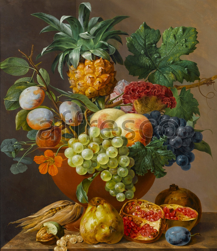 2257 | Still-Life Paintings | juicy fruits | Affresco Factory