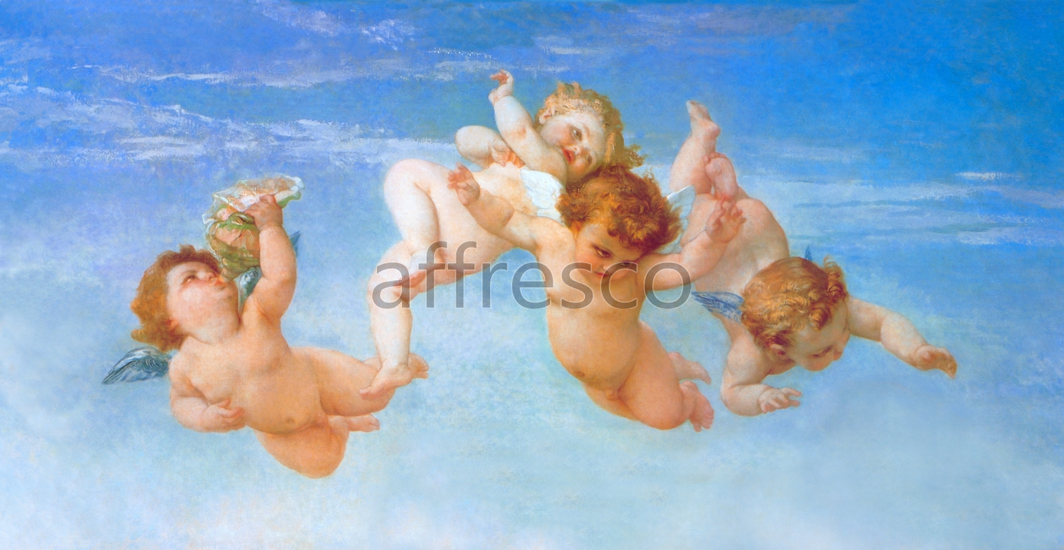 3178 | Classic Scenes | angels in the sky | Affresco Factory