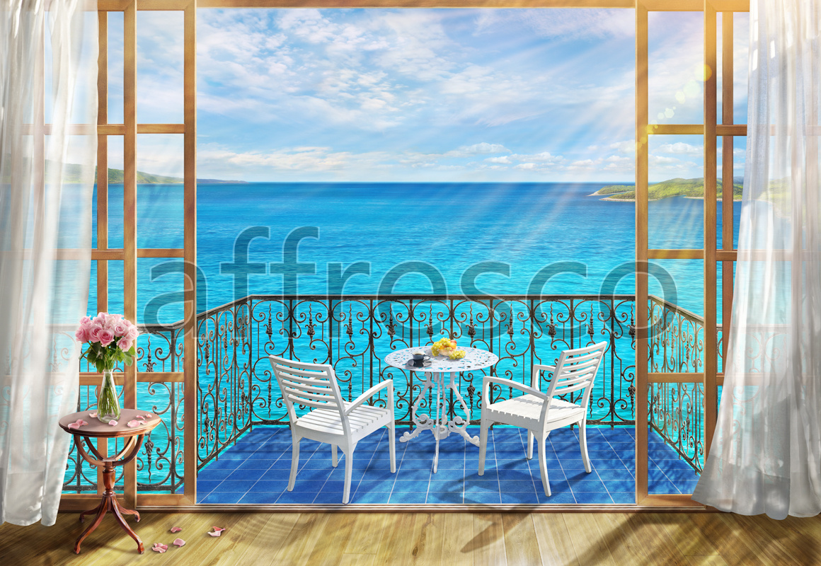6538 | The best landscapes | Azure sea view | Affresco Factory