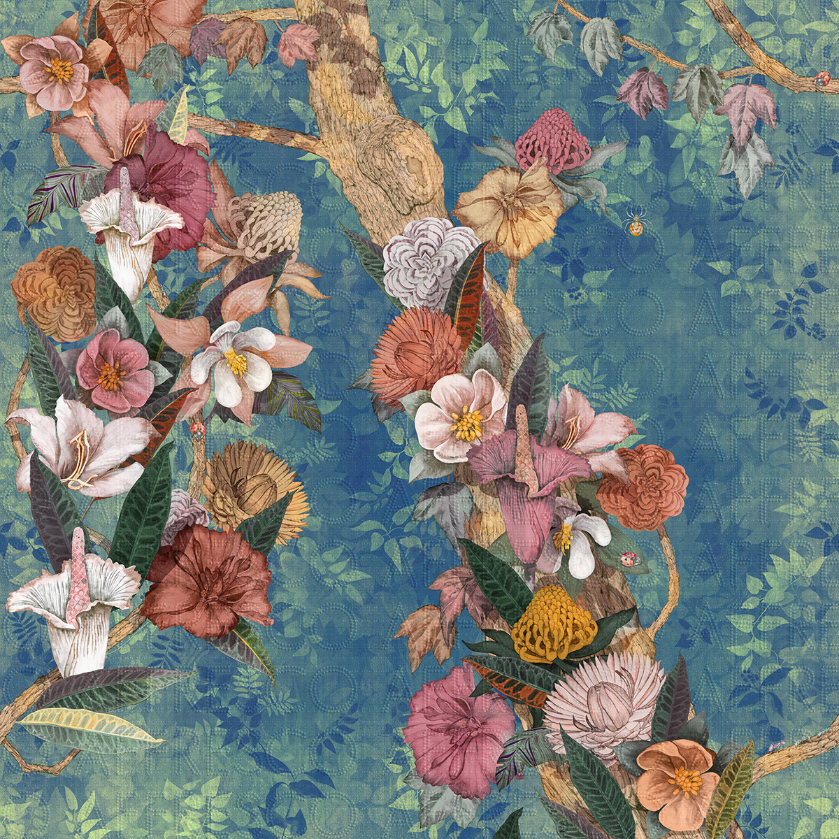 AB129-COL4 | Wallpaper part 1 | Affresco Factory