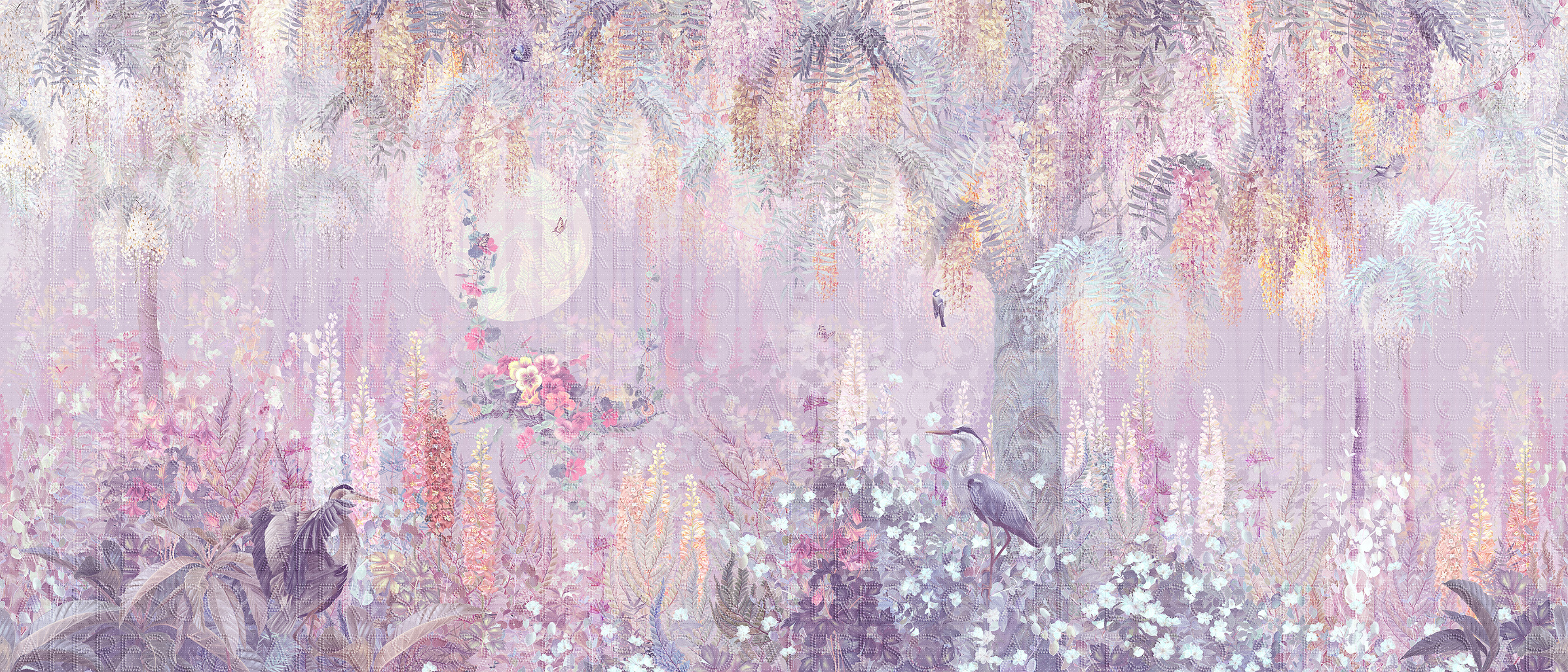 Handmade wallpaper, Cassia