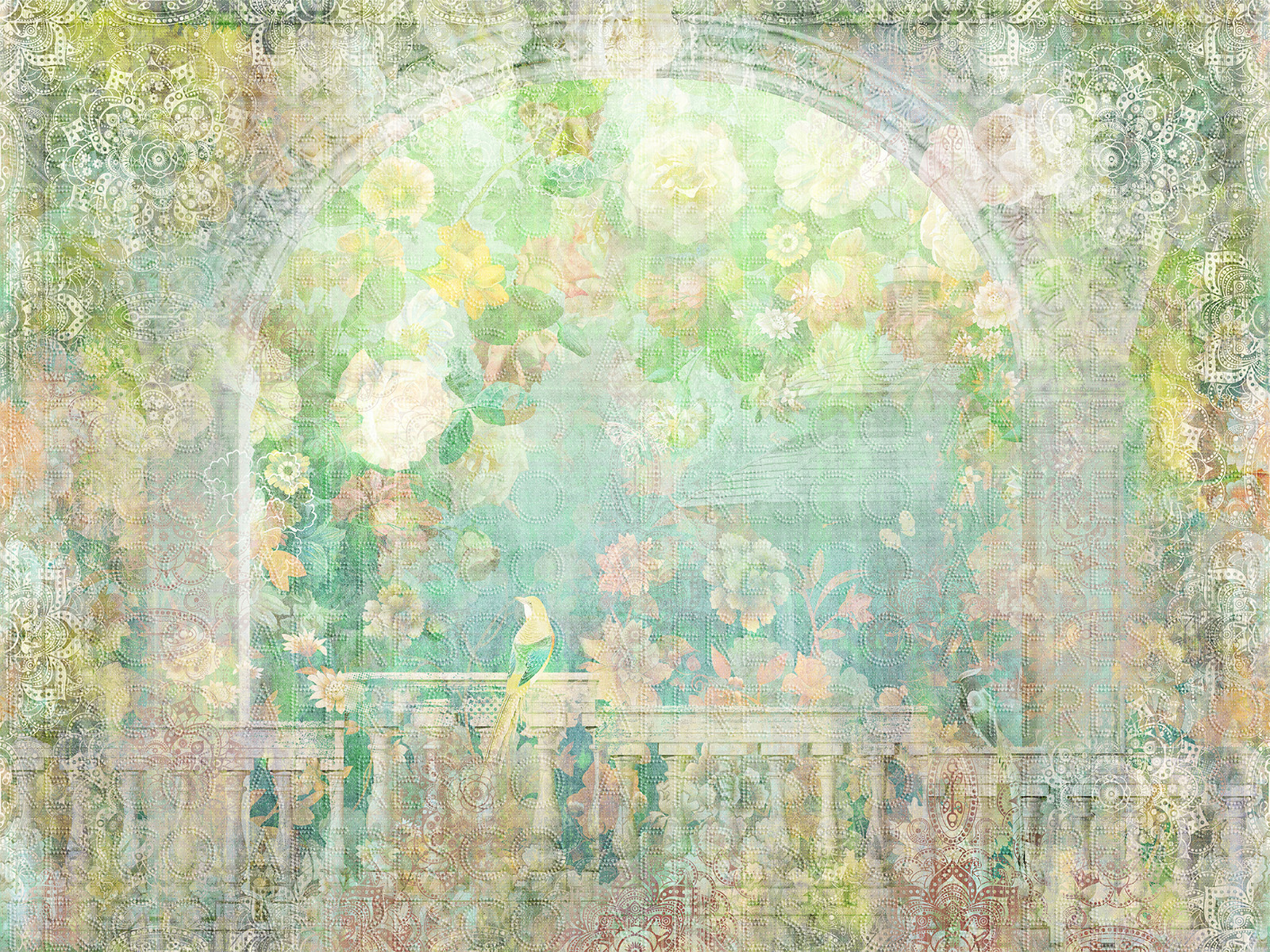Handmade wallpaper, Handmade wallpaper | Spring Arch