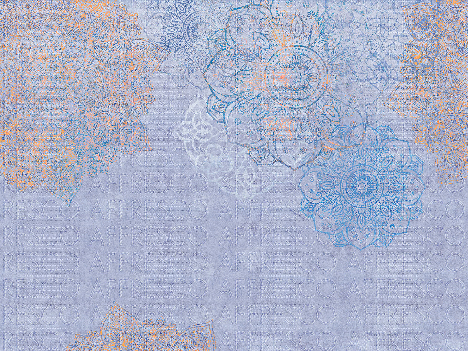 Handmade wallpaper, Handmade wallpaper | Floral Mandalas