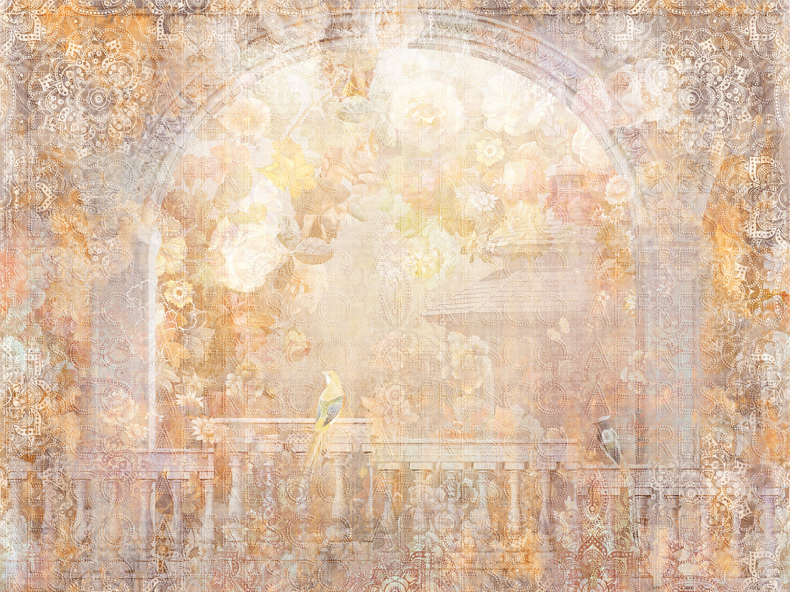 Handmade wallpaper, Handmade wallpaper | Spring Arch