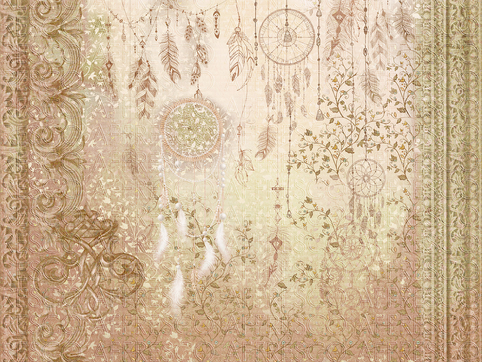 Handmade wallpaper, Handmade wallpaper | Dream Catchers