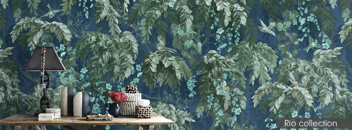 Rio, the collection of architectural historical wallpapers