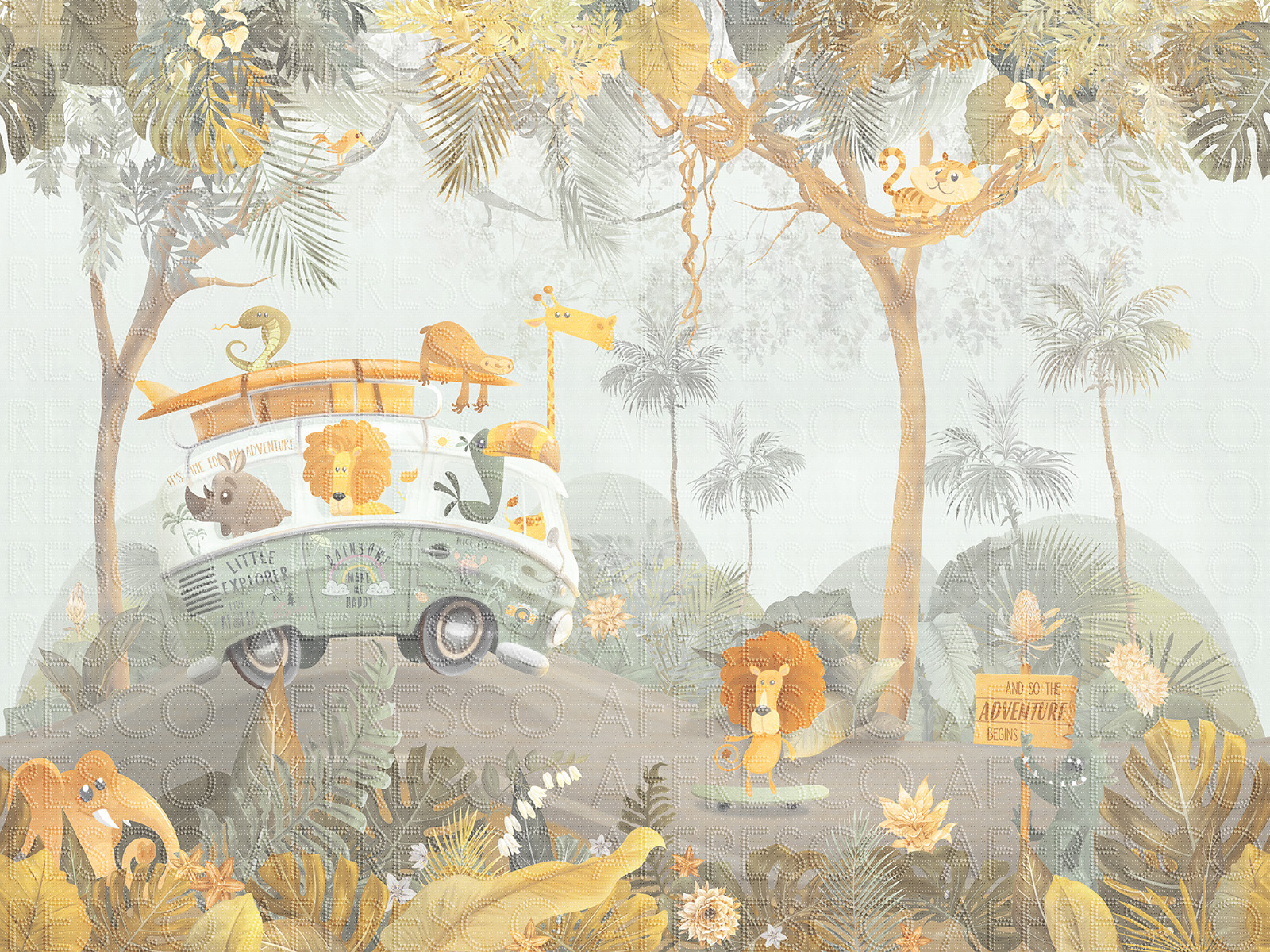 ML664-COL3 | SKAZKI AFFRESCO | Affresco Factory