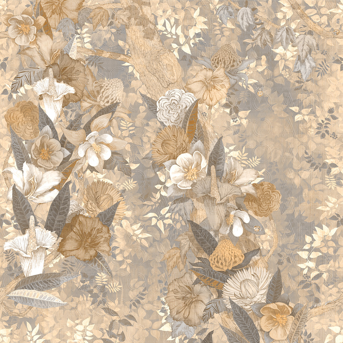 AB129-COL5 | Wallpaper part 1 | Affresco Factory