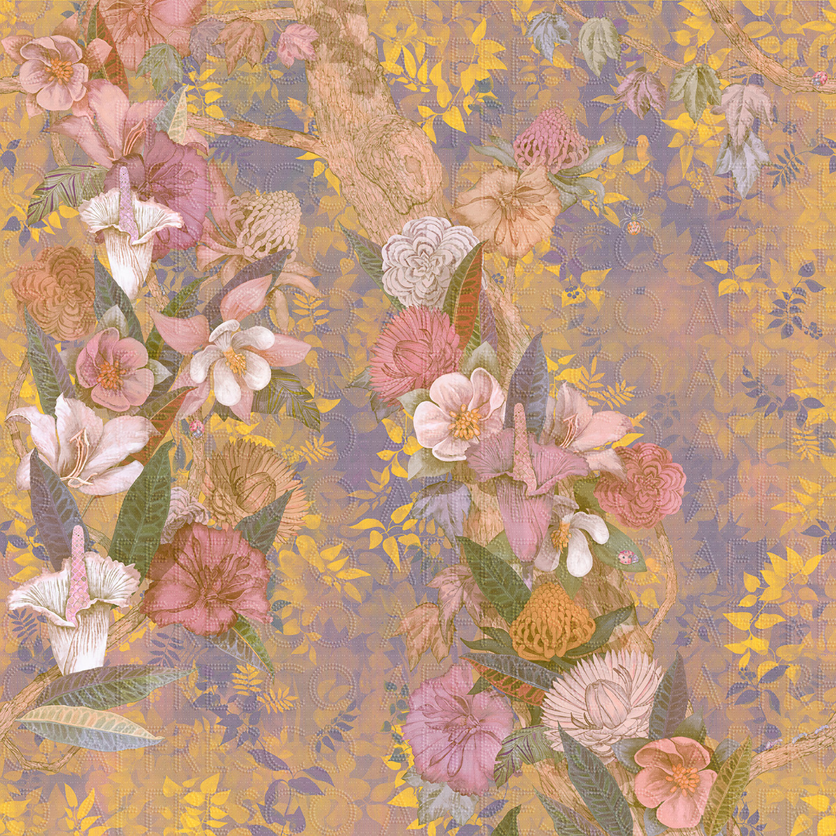 AB129-COL3 | Wallpaper part 1 | Affresco Factory