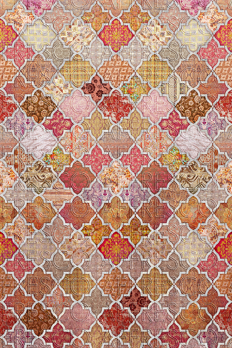 Handmade wallpaper, Handmade wallpaper | Picturesque Mosaic