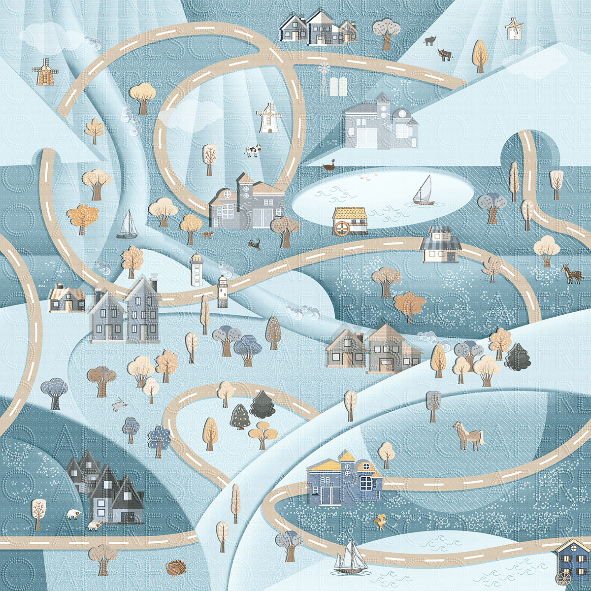 ID636-COL3 | SKAZKI AFFRESCO | Affresco Factory