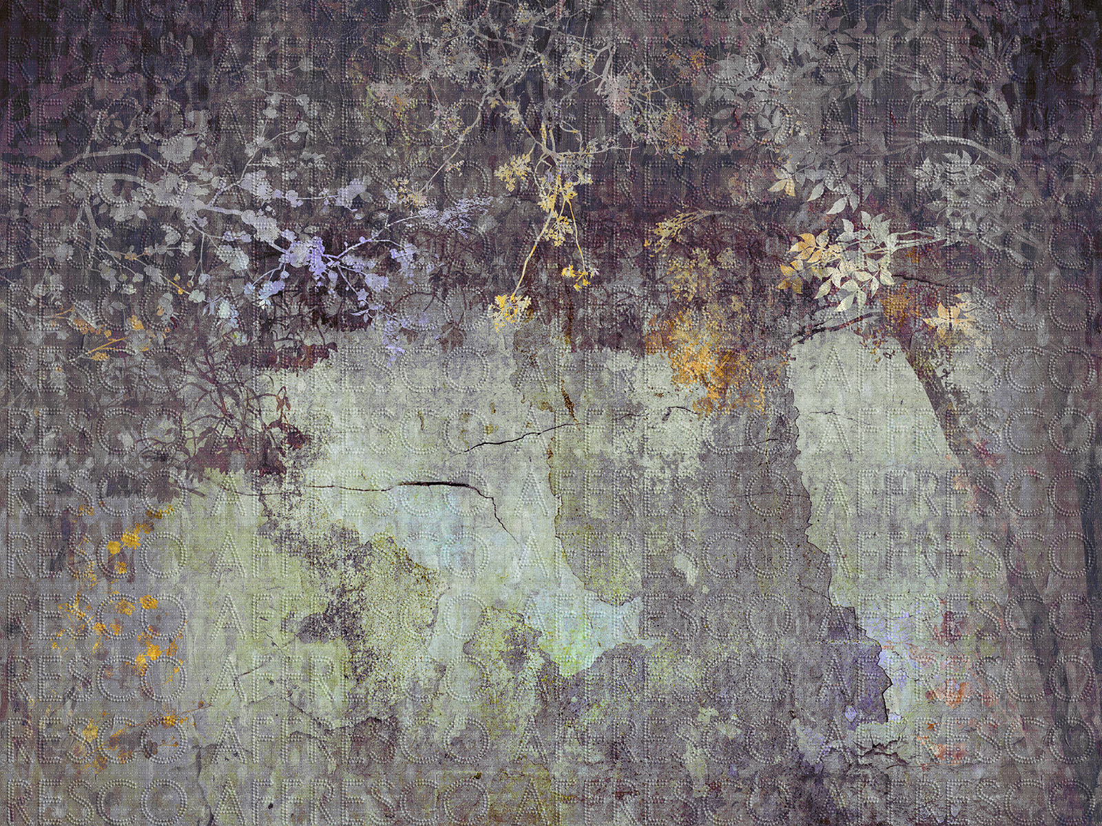 Handmade wallpaper, Handmade wallpaper | Evening in the Park