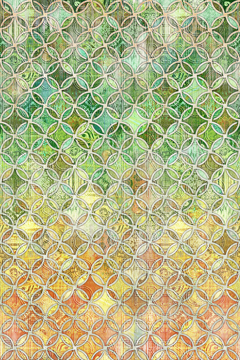 Handmade wallpaper, Handmade wallpaper | Openwork Lattice