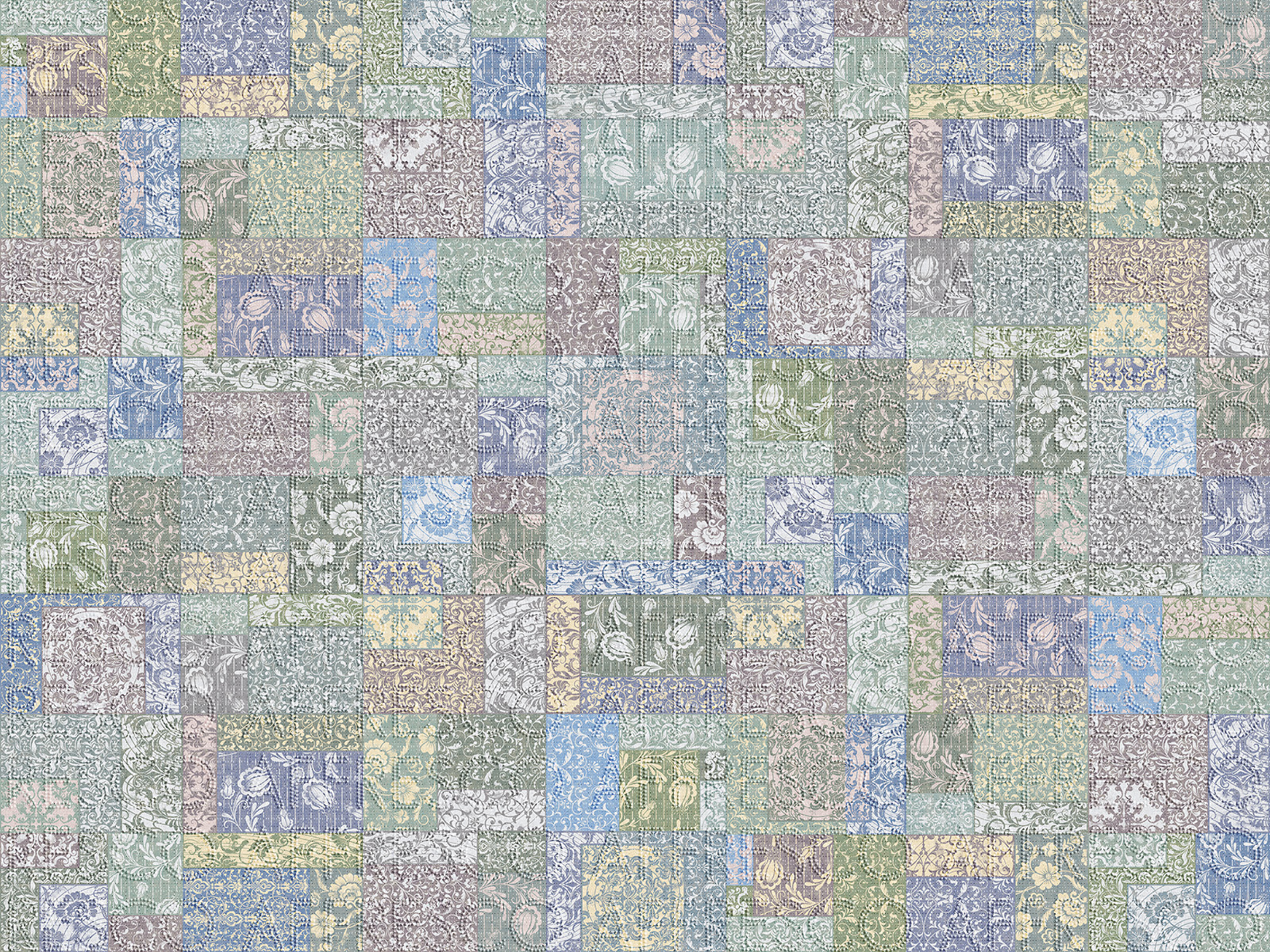 Handmade wallpaper, Handmade wallpaper | Patchwork