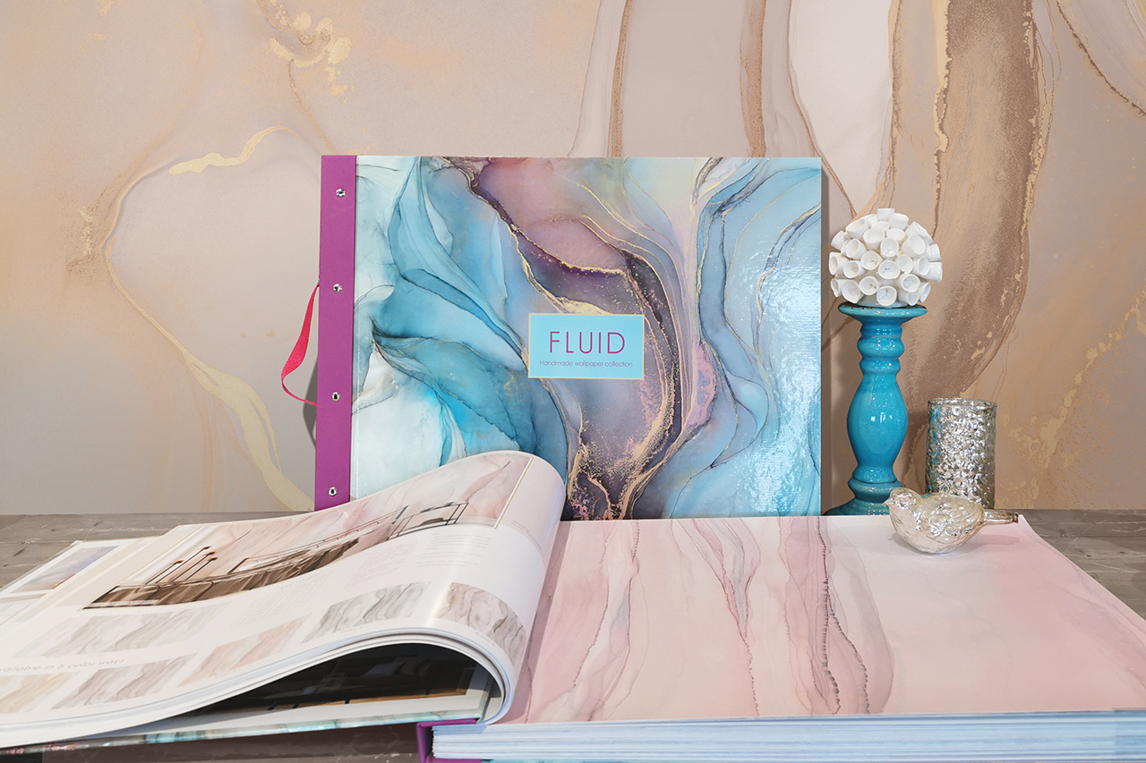FLUID, the catalog of modern wallpaper 