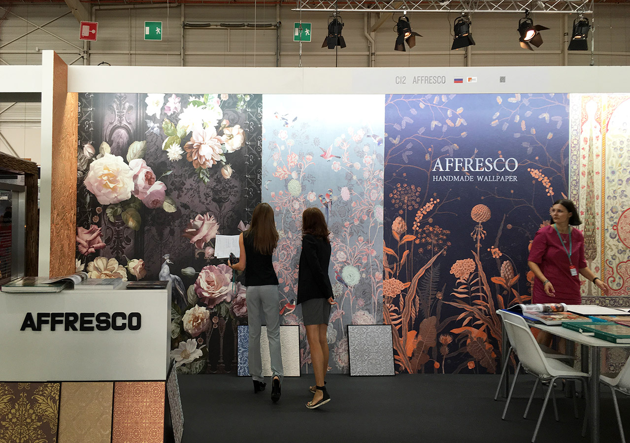 Affresco на международной выставке в Париже 2016 г.