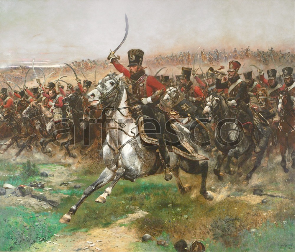 Scenic themes | Edouard Detaille Vive L Empereur | Affresco Factory