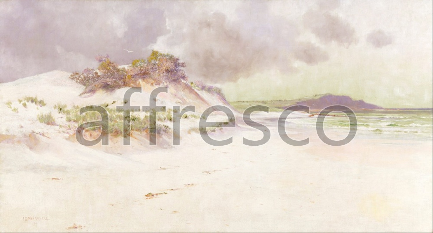 Classic landscapes | Jessie E Scarvell The lonely margin of the sea | Affresco Factory