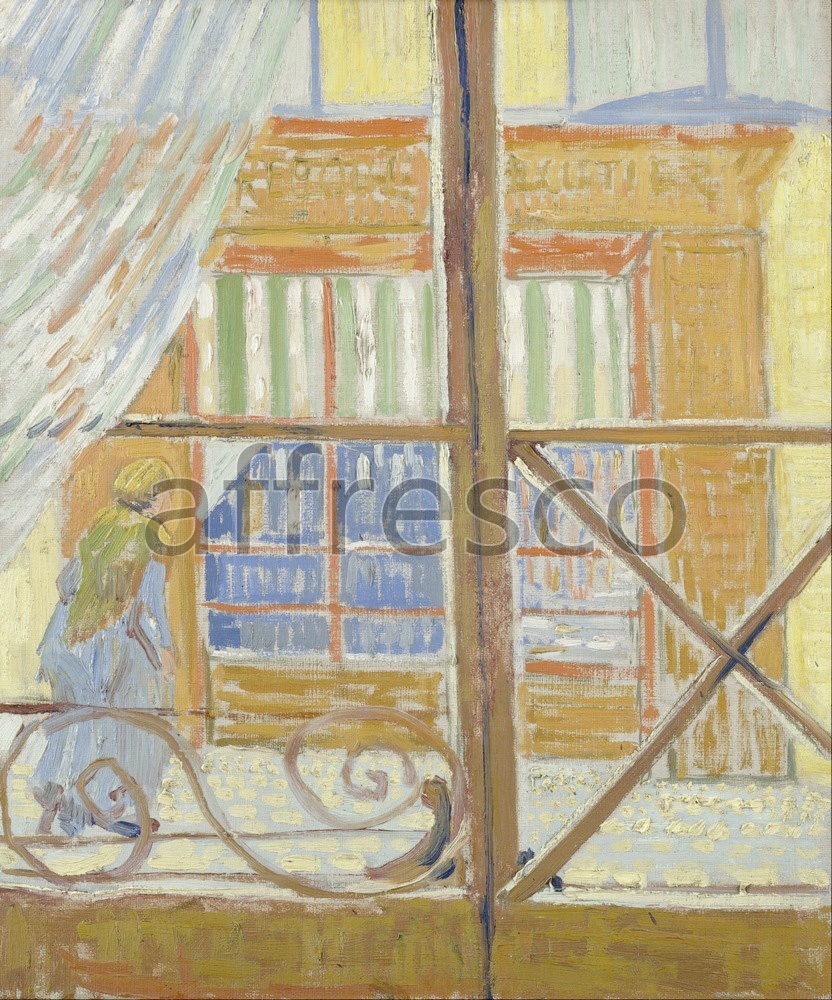 Impressionists & Post-Impressionists | Vincent van Gogh View of a butchers shop | Affresco Factory