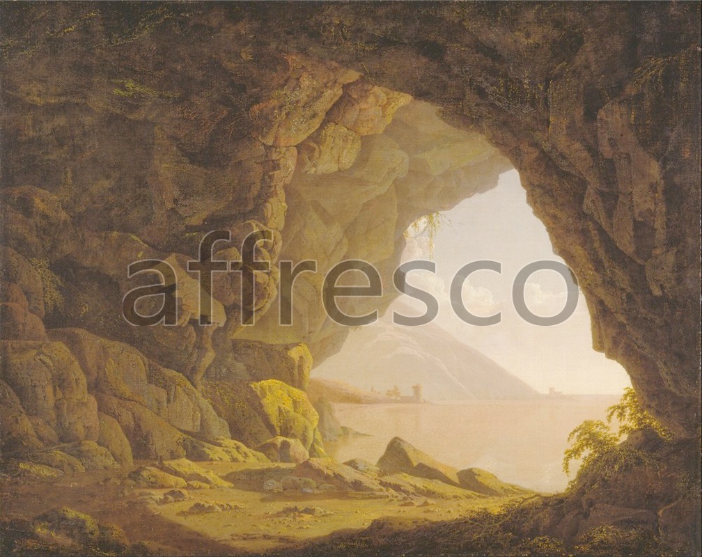 Classic landscapes | Joseph Wright of Derby Cavern near Naples | Affresco Factory