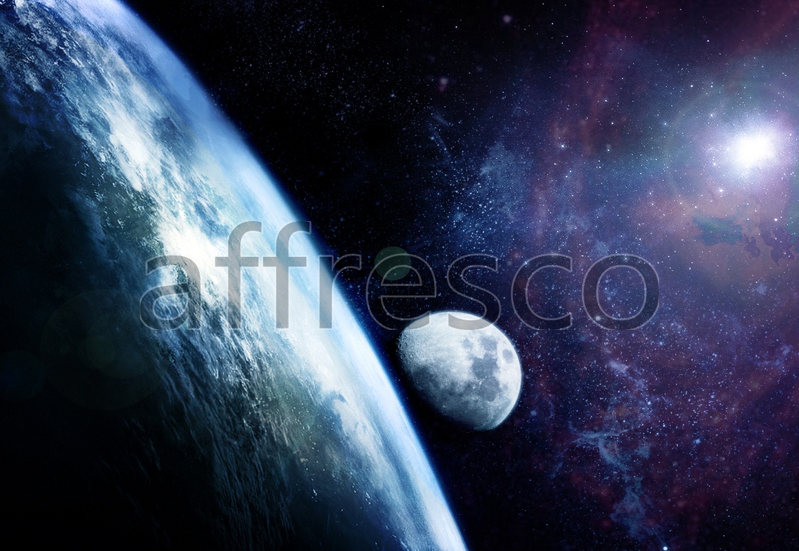ID10849 | Space | Земля и луна | Affresco Factory