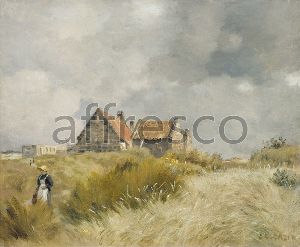 Classic landscapes | Jean Charles Cazin Cottage in the Dunes | Affresco Factory