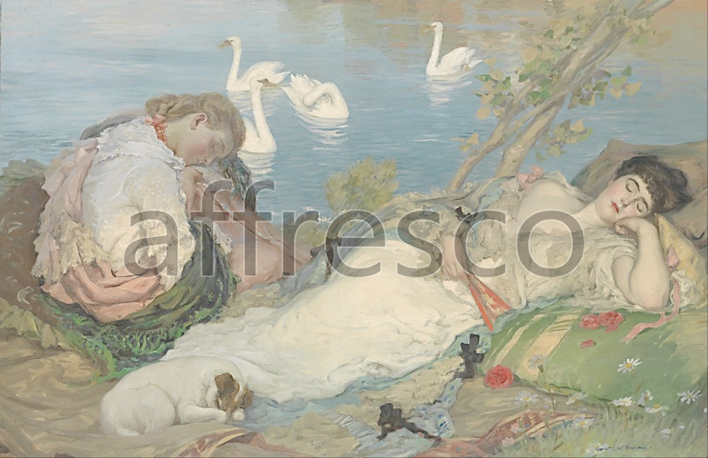 Scenic themes | Rupert Bunny Endormies | Affresco Factory