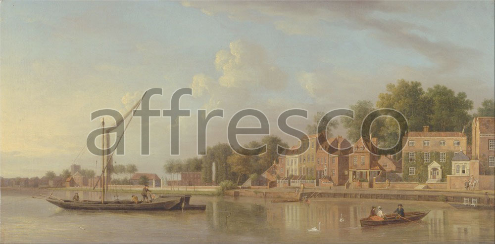 Classic landscapes | Samuel Scott The Thames at Twickenham | Affresco Factory