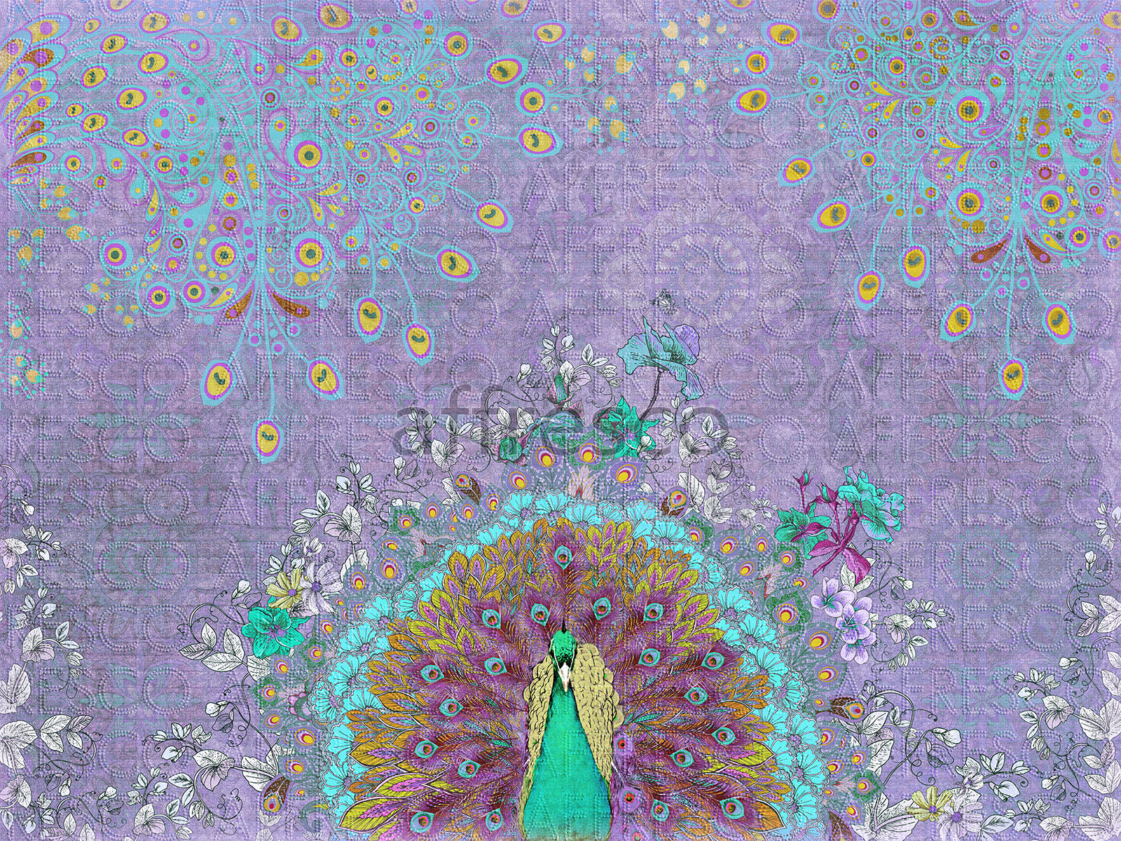 Handmade wallpaper, Handmade wallpaper 