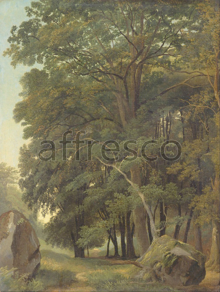 Classic landscapes | Ramsay Richard Reinagle A Wooded Landscape | Affresco Factory