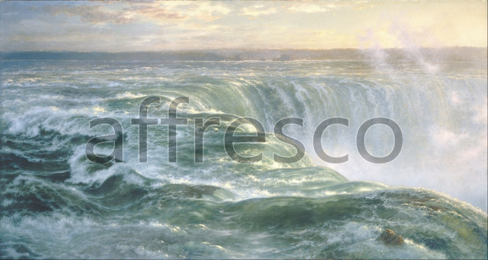 Classic landscapes | Louis Remy Mignot Niagara | Affresco Factory