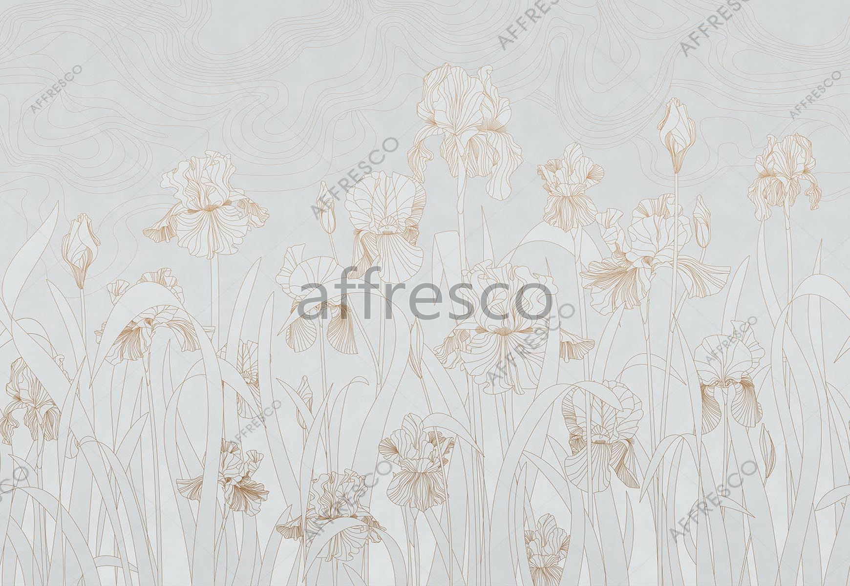 ID139179 | Flowers | irises in bloom | Affresco Factory