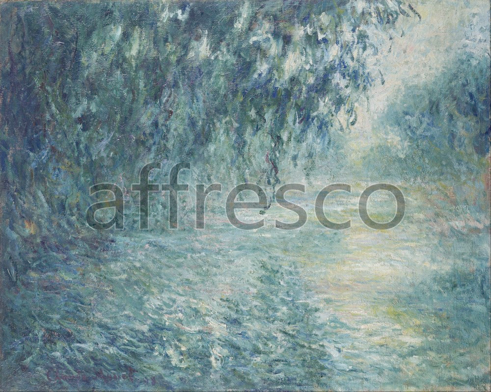 Impressionists & Post-Impressionists | Claude Monet Morning on the Seine | Affresco Factory