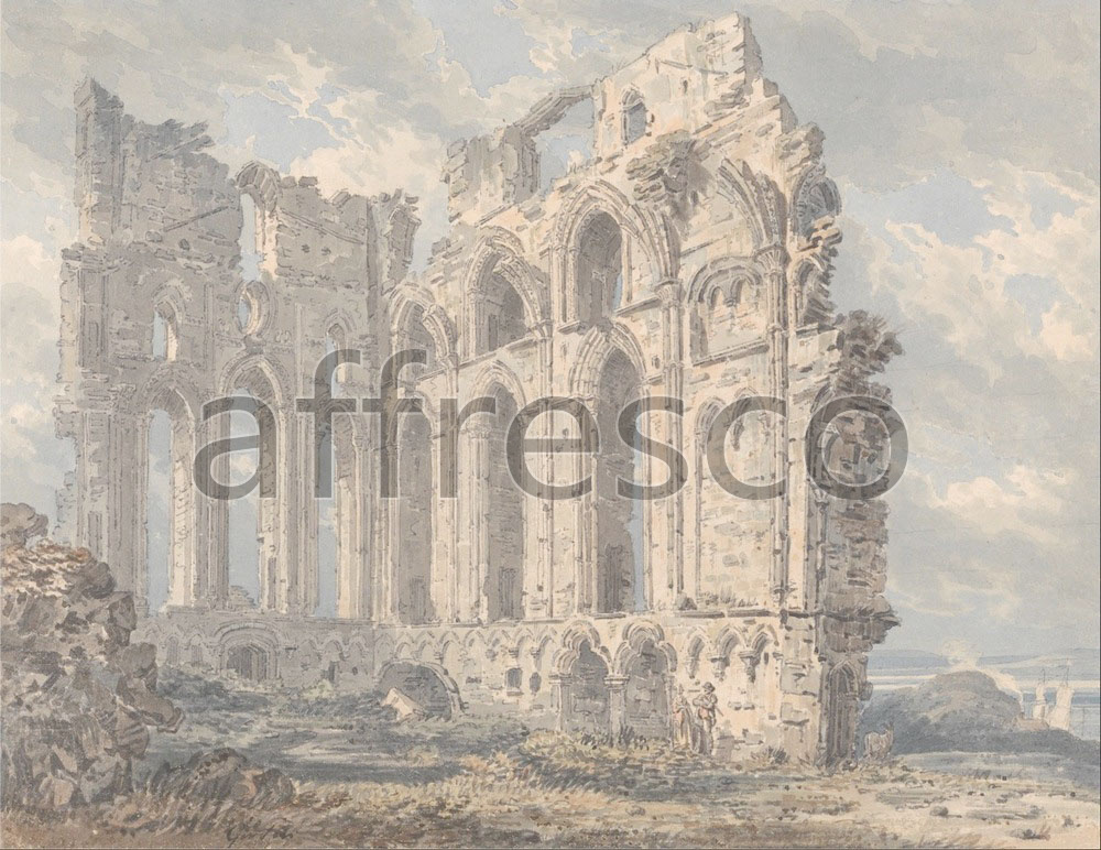 Classic landscapes | Thomas Girtin Tynemouth Priory Northumberland | Affresco Factory