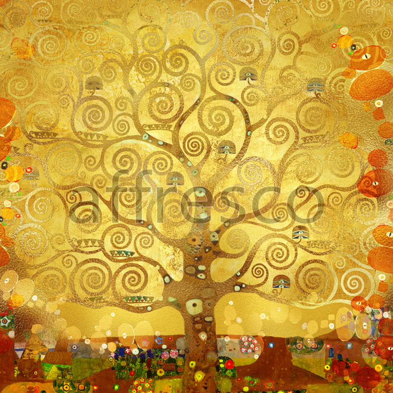 3383 | Modern | Tree of Life Klimt | Affresco Factory