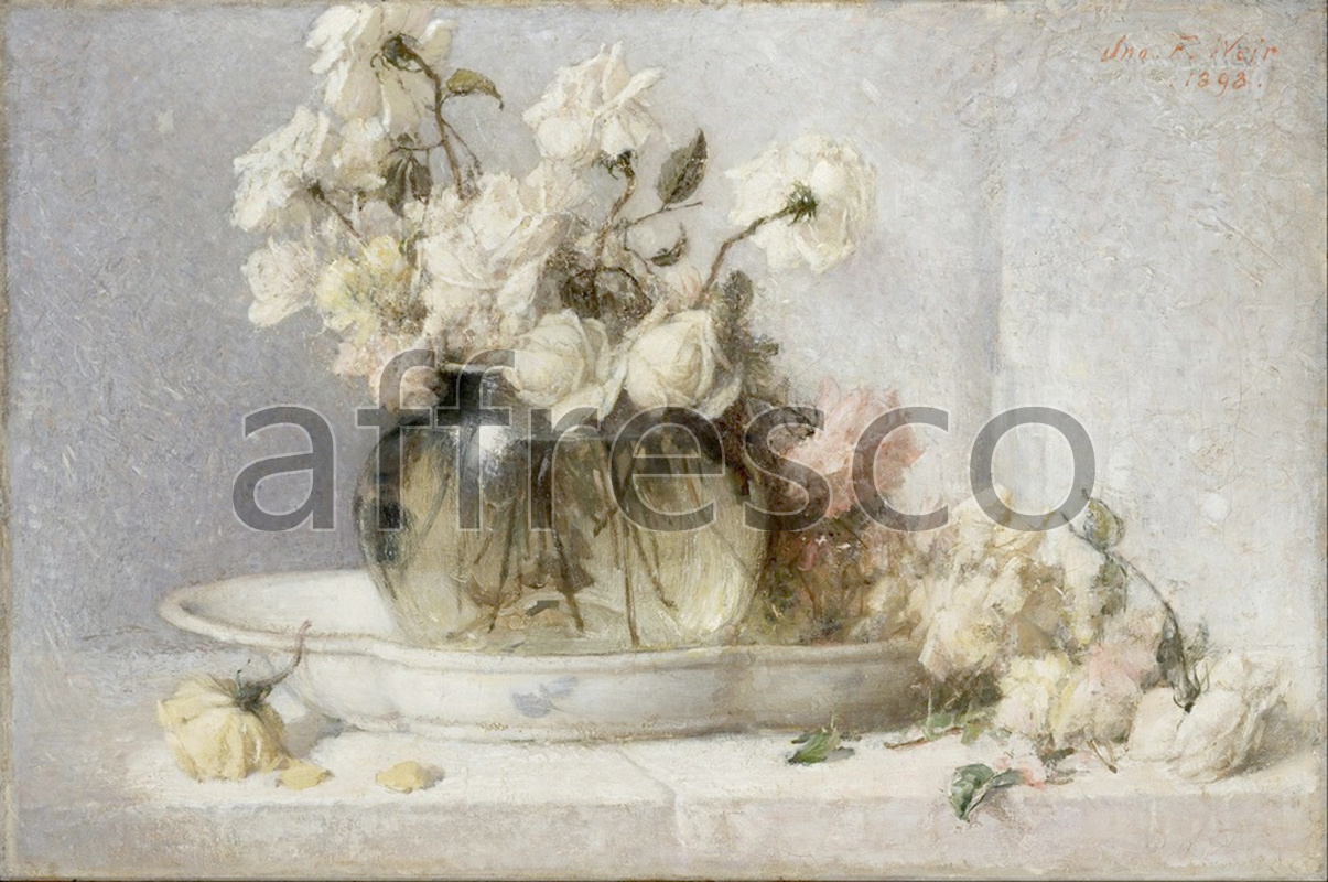 Still life | John Ferguson Weir Roses | Affresco Factory