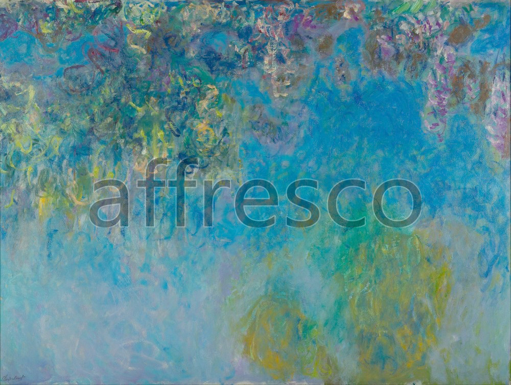 Impressionists & Post-Impressionists | Claude Monet Wisteria | Affresco Factory