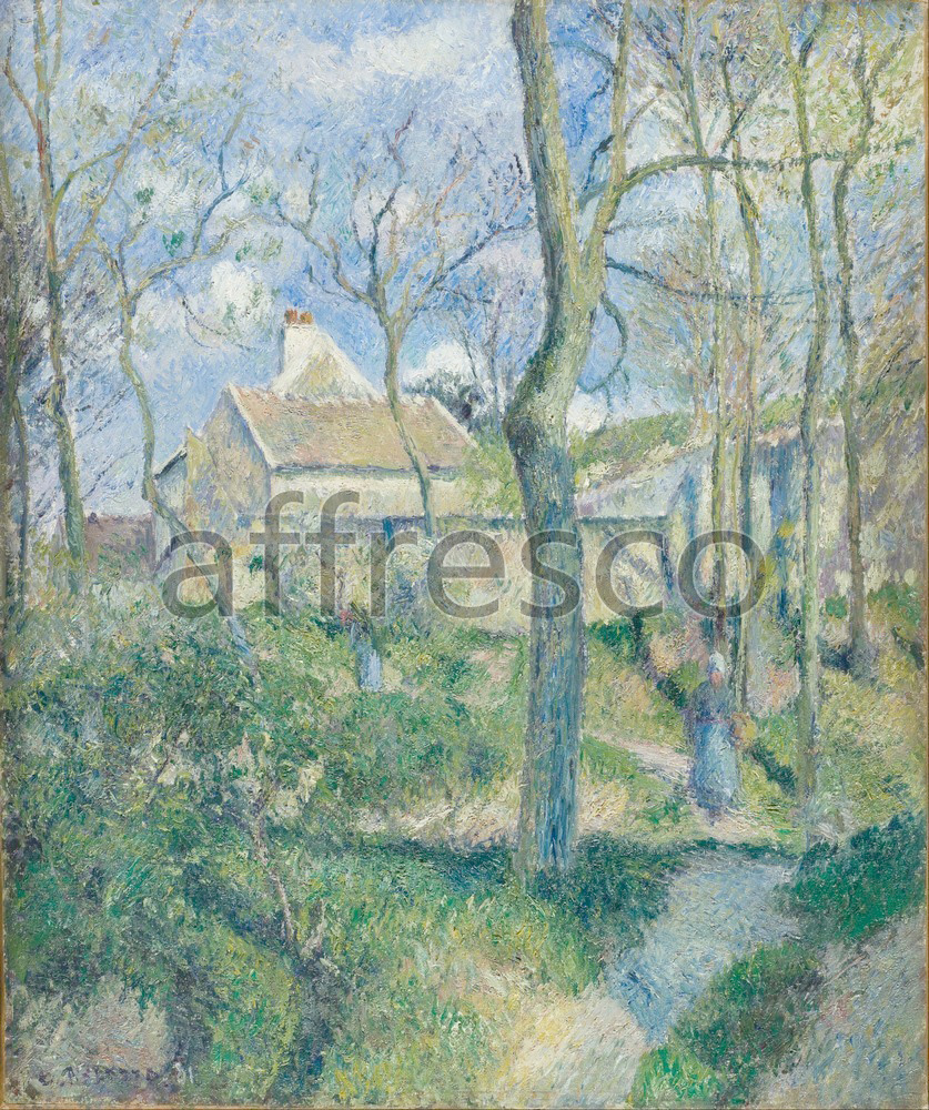 Impressionists & Post-Impressionists | Camille Pissarro The Path to Les Pouilleux Pontoise | Affresco Factory