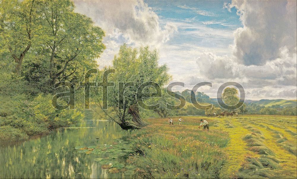 Impressionists & Post-Impressionists | George V. Cole Hayfield near Days Lock Oxon | Affresco Factory