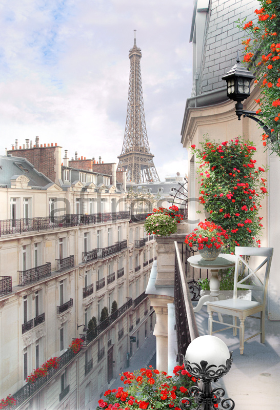 6428 | The best landscapes | Parisian street | Affresco Factory