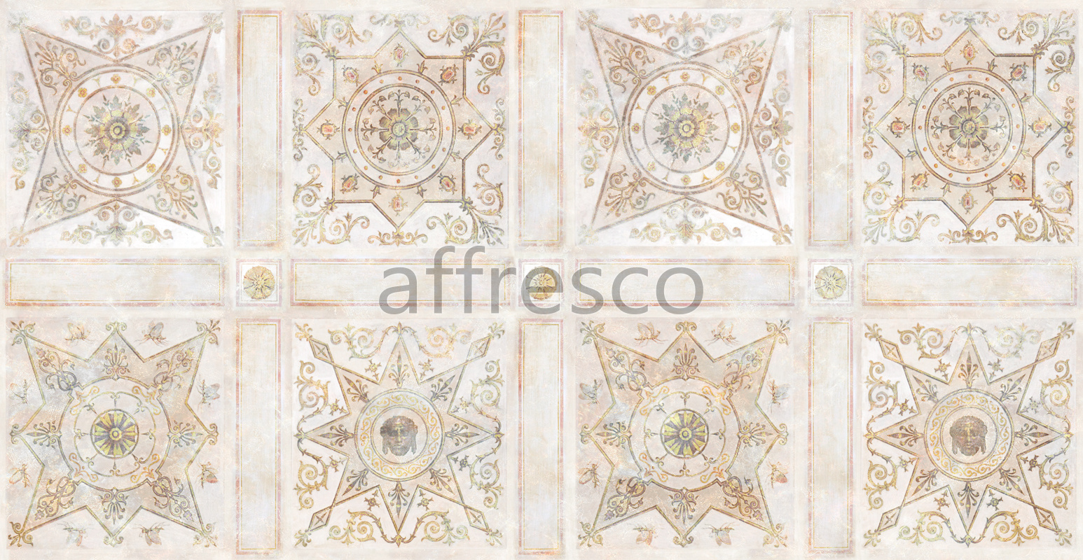 9132 |  Ceilings  | Geometrical ornament | Affresco Factory