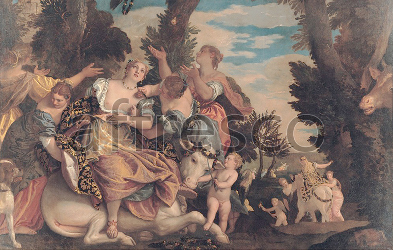Classical antiquity themes | Veronese Rape of Europa | Affresco Factory