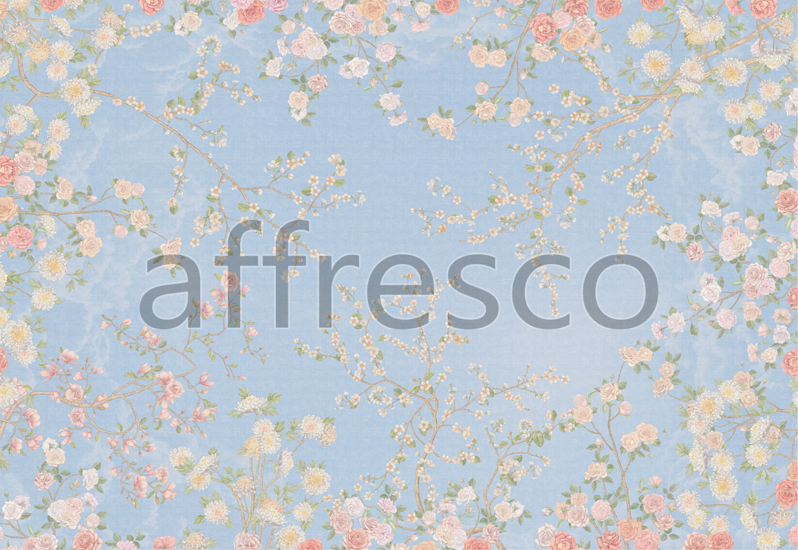 9804 |  Ceilings  | Sky in flowers | Affresco Factory