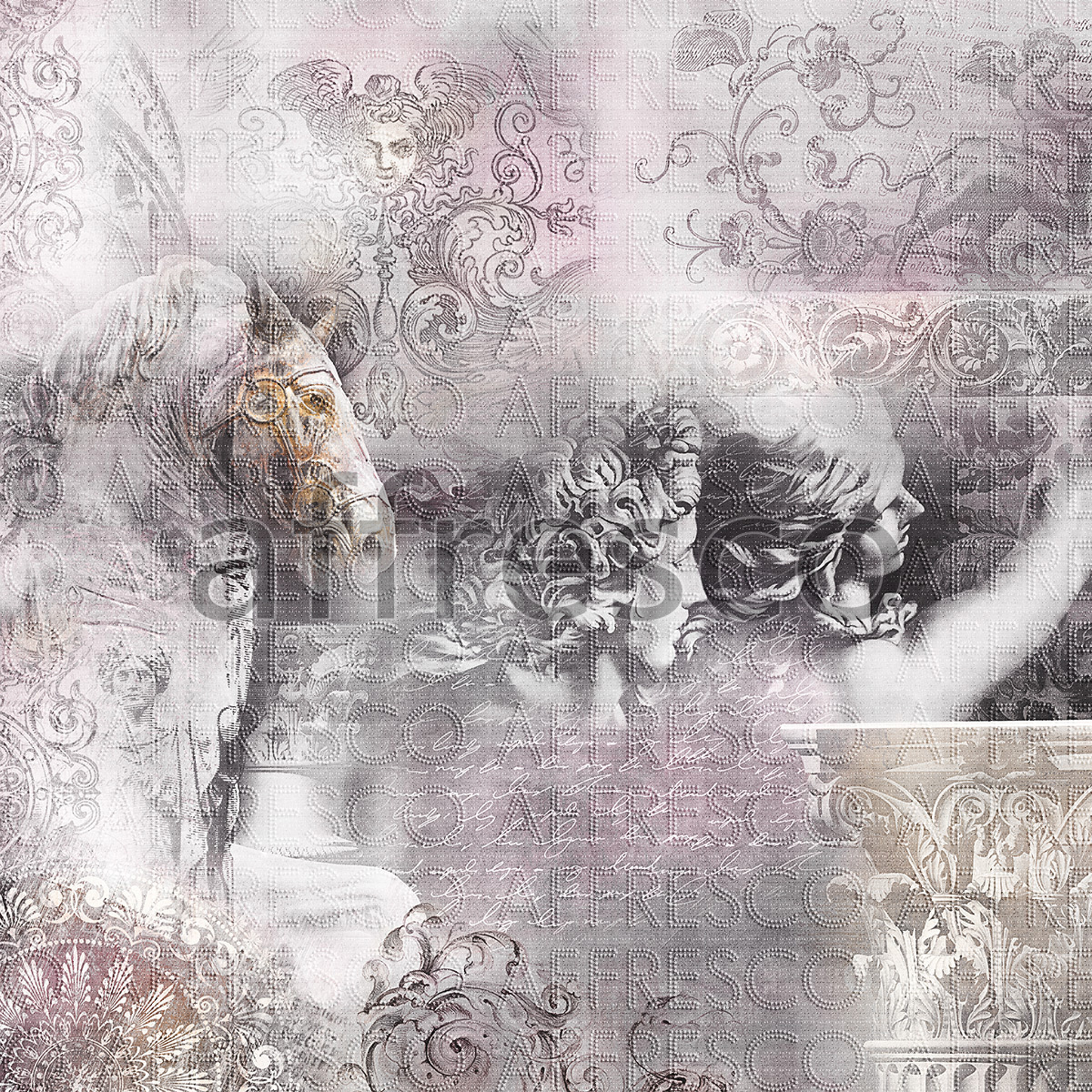Handmade wallpaper, Handmade wallpaper | Antique Composition