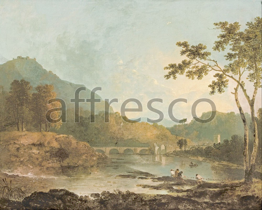 Classic landscapes | Richard Wilson Dinas Bran from Llangollen | Affresco Factory