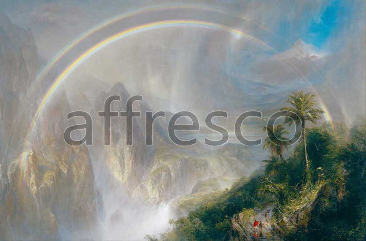 Classic landscapes | Frederic Edwin Church Rainy Season in the Tropics | Affresco Factory