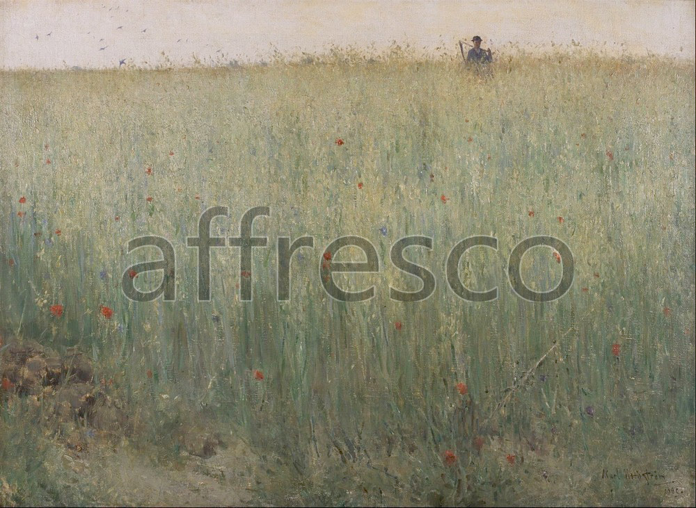 Impressionists & Post-Impressionists | Karl Nordstrom Field of Oats at Grez | Affresco Factory