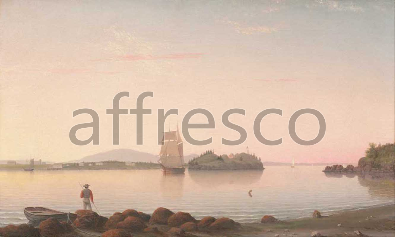 Classic landscapes | Fitz Henry Lane Owls Head Penobscot Bay Maine | Affresco Factory
